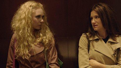 Juno Temple and Kathryn Hahn in Afternoon Delight