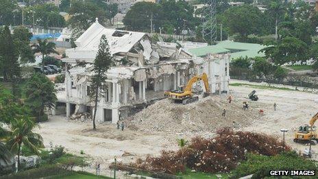 National Palace reconstruction, Haiti