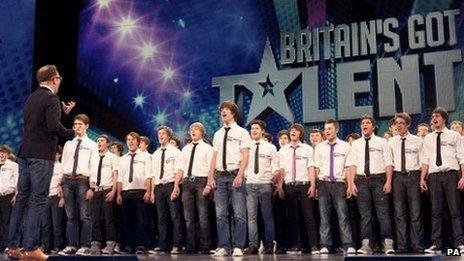 Only Boys Aloud at Britain's Got Talent