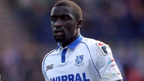 Zoumana Bakayogo - Tranmere v Crawley