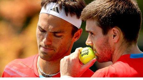 Coling Fleming and Ross Hutchins