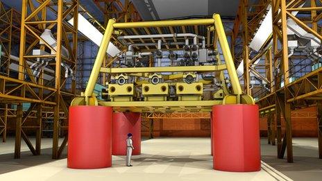 The subsea structures which will be built by Babcock