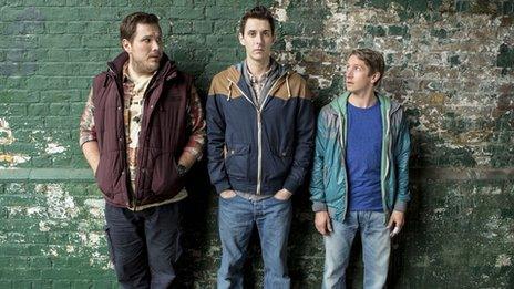 Marc Wootton, Blake Harrison, Ben Heathcote