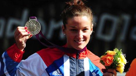 Olympic silver medallist Lizzie Armitstead