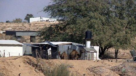 Bedouin houses