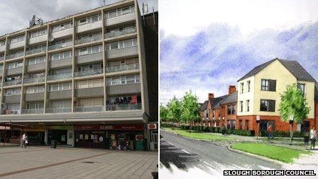 Wentworth Avenue flats demolition