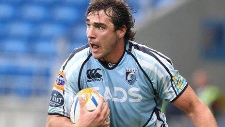 Andries Pretorius in action for the Blues