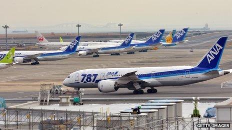 Boeing 787 Dreamliners