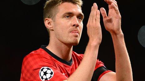 Manchester United midfielder Darren Fletcher