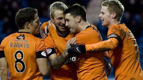 Dundee United were 3-2 winners at Kilmarnock