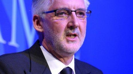 British Cycling president Brian Cookson