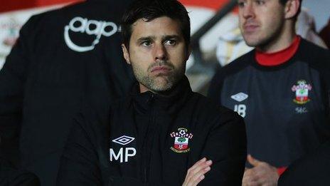 Southampton manager Mauricio Pochettino