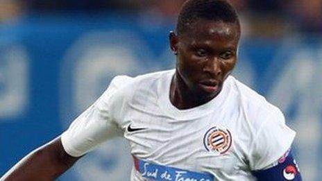 Montpellier captain Mapou Yanga-Mbiwa