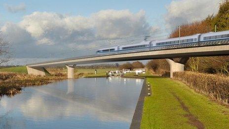 HS2 - artist's impression