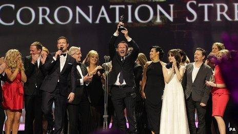 The cast of Coronation Street