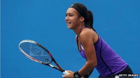 British women's No.1 Heather Watson