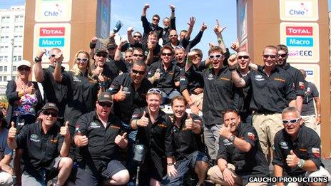 Dakar rally team