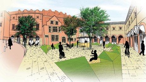 Idea for revamp of Tunbridge Wells Market Square