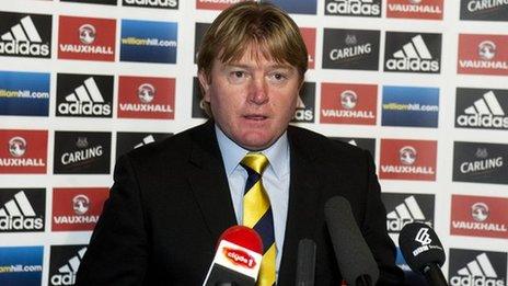 Motherwell manager and Scotland assistant coach Stuart McCall