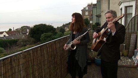 Pippa Marland and Rob King of Carmina