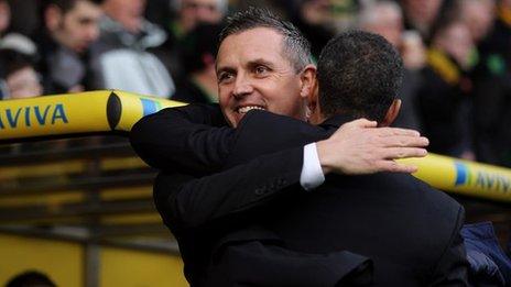 Luton Town manager Paul Buckle