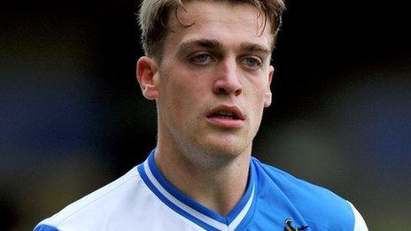 Bolton Wanderers striker Tom Eaves