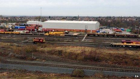 Toton sidings