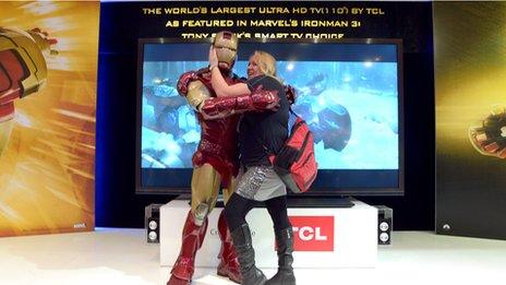 TCL Ironman at CES 2013