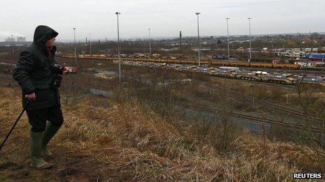 Toton sidings