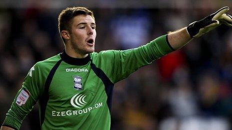 Birmingham keeper Jack Butland