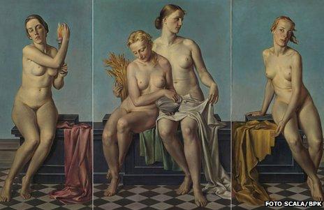 The Four Elements, by Adolf Ziegler (credit: Foto Scala, Firenze/BPK, Bildagentur fuer Kunst, Kultur und Geschichte, Berlin)