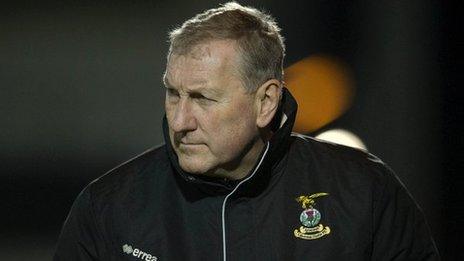 Inverness manager Terry Butcher