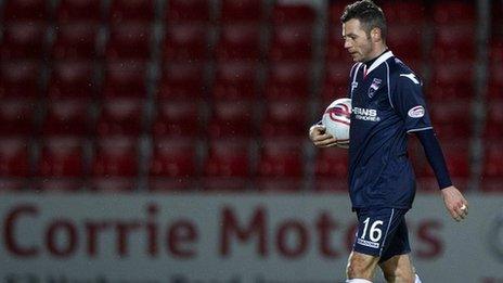 Ross County winger Ivan Sproule
