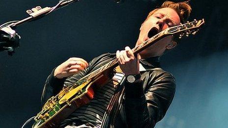 Alex Trimble from Two Door Cinema Club