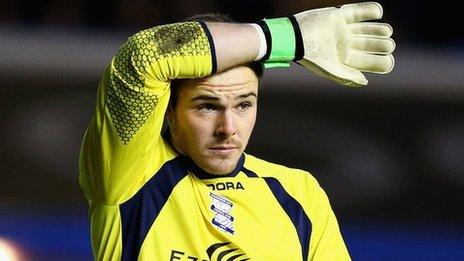 Birmingham keeper Jack Butland