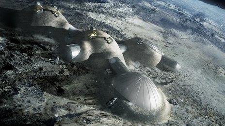 Foster and Partners moon structure design