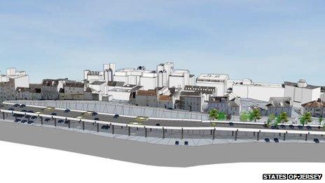 Plan for Snow Hill car park