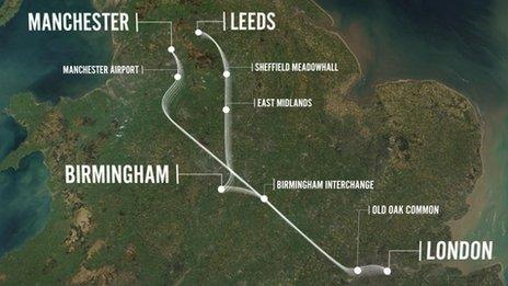 HS2 route