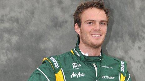 Caterham's Giedo van der Garde