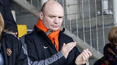 Dundee United chairman Stephen Thompson