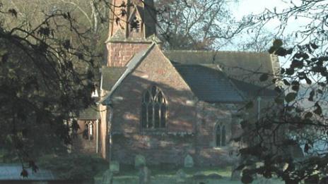 St Tysilio Church, in Sellack