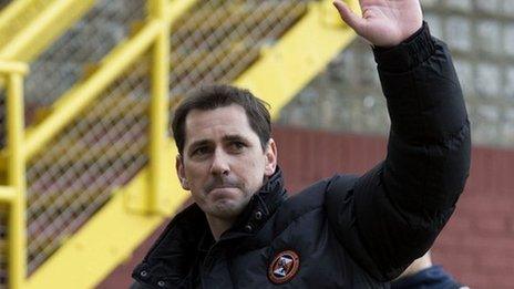 Dundee United manager Jackie McNamara