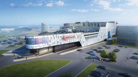 Artist's impression of new casino