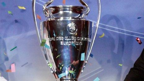 Champions League trophy