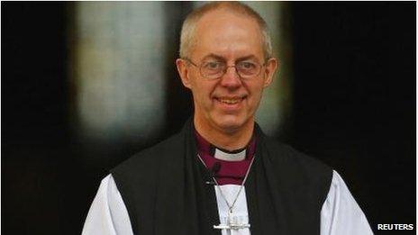 Rt Rev Justin Welby