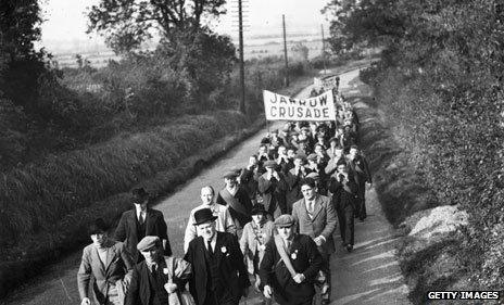 Jarrow Crusade in 1936