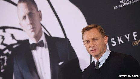 James Bond actor Daniel Craig