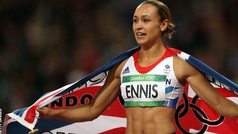 Great Britain's Jessica Ennis