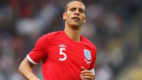 Manchester United's Rio Ferdinand