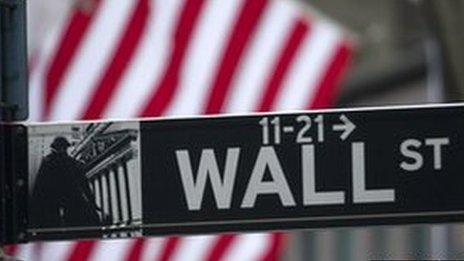 Street sign for Wall Street